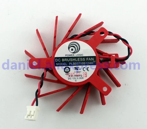 

Новый ATI HD5550 5570 5670 V4800 профессиональный вентилятор видеокарты PLB05710S12HH