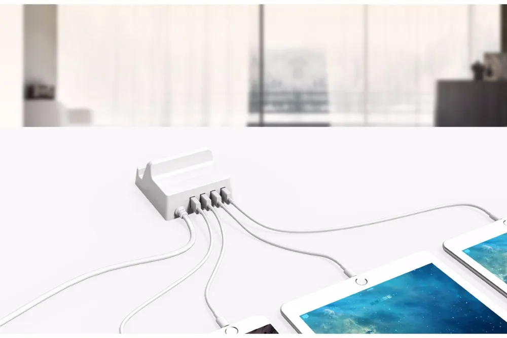 ORICO 5V4A 4 порта USB зарядное устройство портативное дорожное настольное зарядное устройство адаптер EU US UK зарядное устройство для телефона планшета