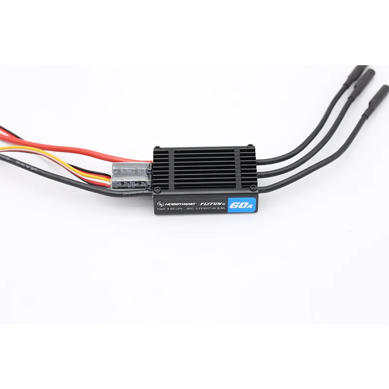 Регулятор скорости Hobbywing FlyFun V5 60A бесщеточный ESC 2 6S Lipo с функцией Део|Детали и