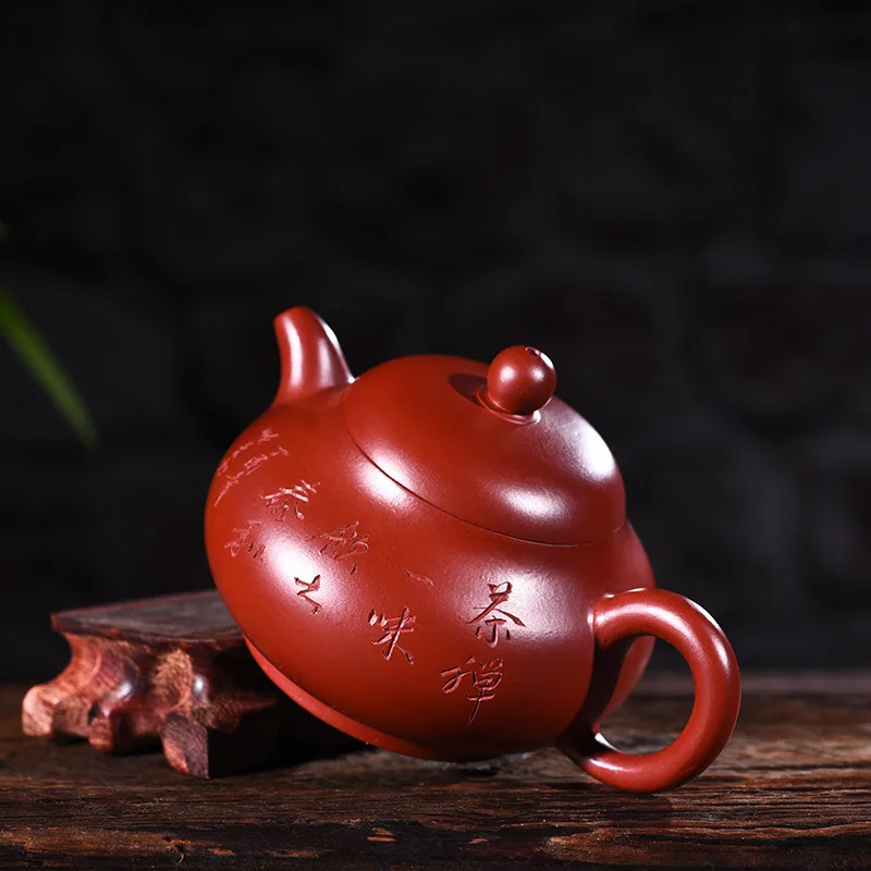 Pot подлинный известный художник ван Фанг все ручной работы сырье руды Dahongpao