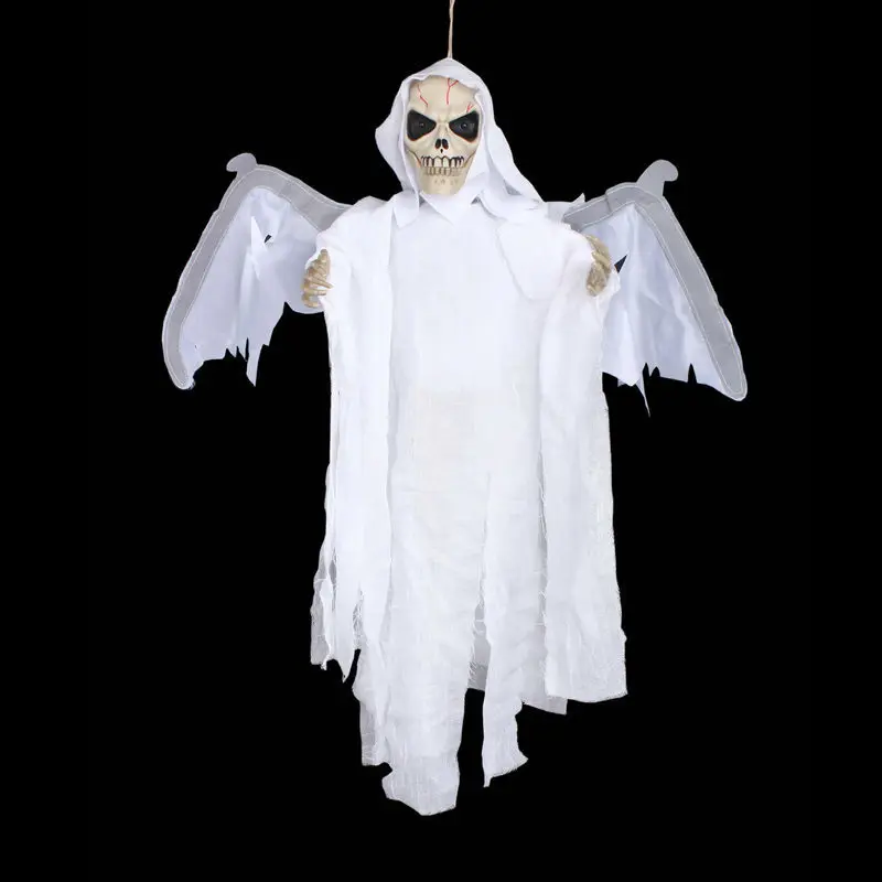 Бесплатная доставка 56 см украшения для вечеринки на Хэллоуин белый и черный