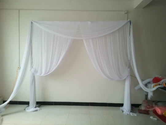 Новый Мягкий тканевый материал свадебные декорации для сцены Романтические