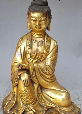 

bi001455 chinese tibet buddhism fane bronze gilt seat Kwan-Yin Bodhisattva buddha statue