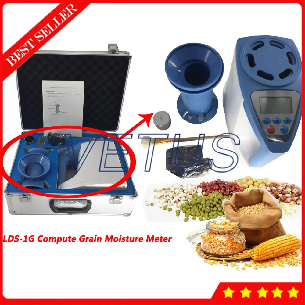 

Grain Moisture Meter LDS-1G Computer Rice Wheat Maize Moisture Testing Machine Tester Detector Analyzer