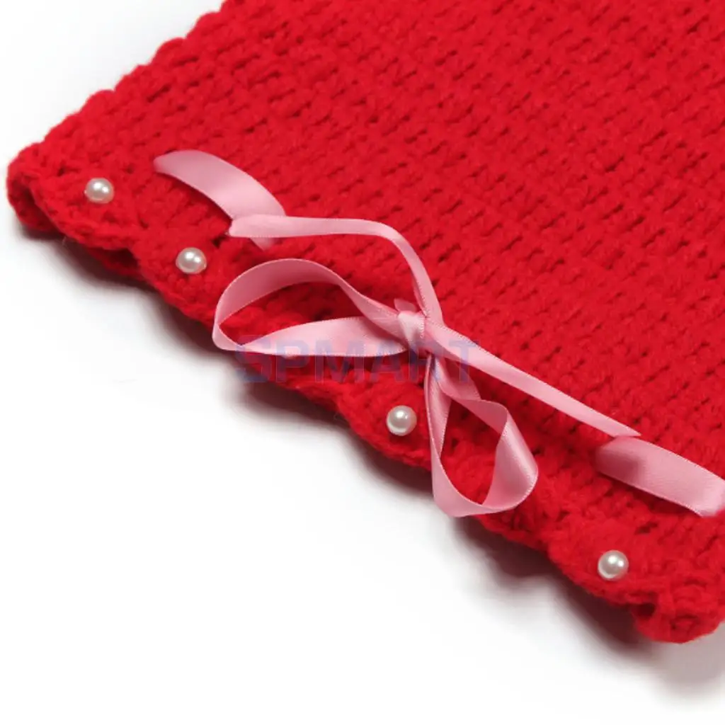 Newborn Baby Photography Prop Crochet Mermaid Headband Bra Tail Clothing Costume Set | Детская одежда и обувь