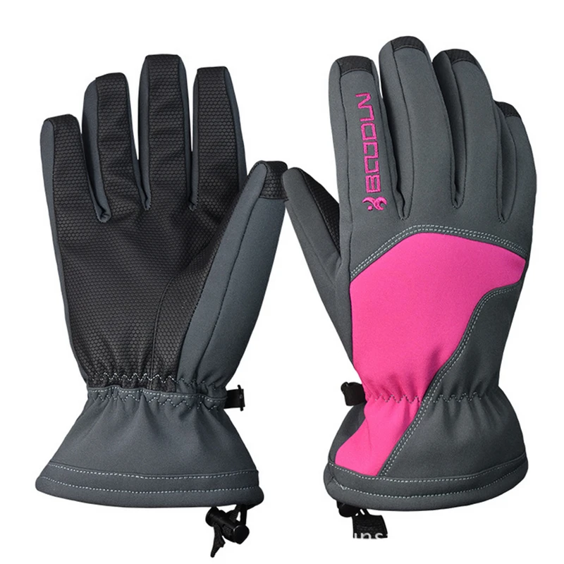 Мужские зимние перчатки водонепроницаемые для сноуборда мотоциклетные