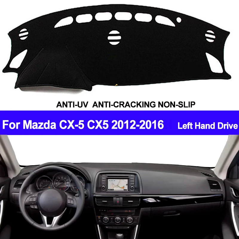 Коврик TAIJS для приборной панели автомобиля коврик Mazda CX 5 CX5 2012 2013 2014 2015 2016