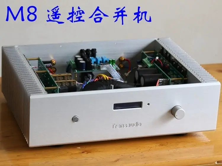 Готовый HIFI MJL4281 / MJL4302 дистанционный стереоусилитель на базе цепи MBL80|Усилители