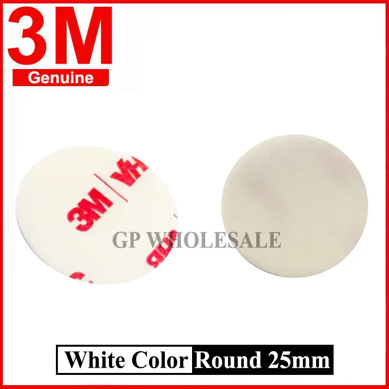 

3M Double Sided acrylic Foam adhesive tape VHB 4930 Die cutting high performance white color/25MM Circle/we can offer other size