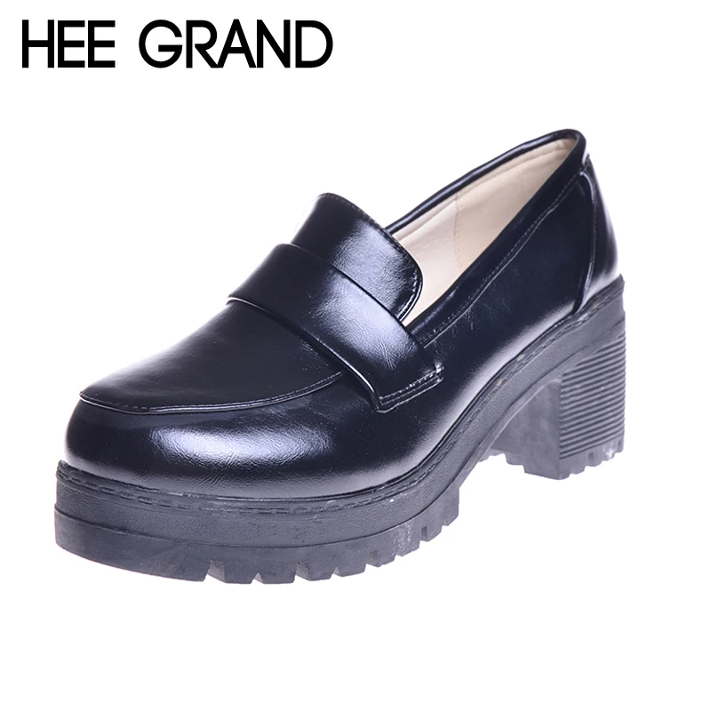 HEE GRAND/2018 Для женщин обувь модная прочная Женская Цвет из искусственной кожи