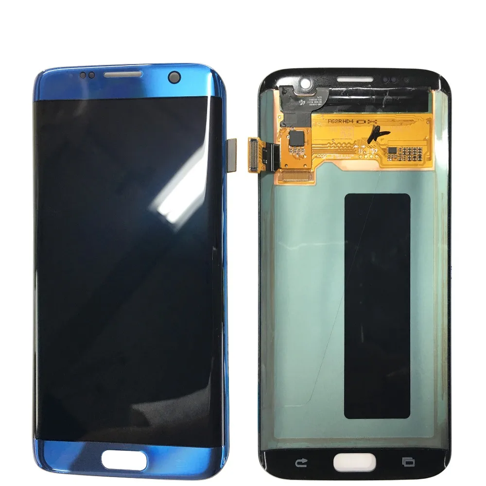 For SAMSUNG GALAXY S7 EDGE G935 G935F LCD DIsplay Touch Screen Digitizer panel glass lens Assembly | Мобильные телефоны и