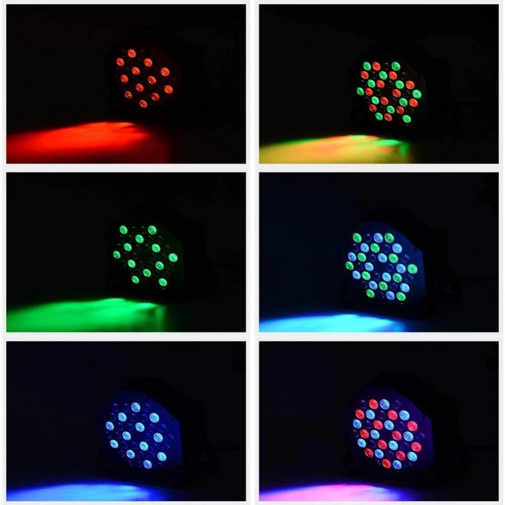 DJ номинальной огни 36leds освещения сцены Управление главе отдаленных и DMX 4