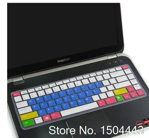 Силиконовый защитный чехол для клавиатуры Dell Inspiron M421R M521R 5520 3420 3421 5421 15RR 14RR 15RD 3518 7420