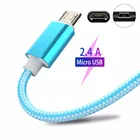 Кабель Micro USB для Samsung A10, A6, J6, S7, Xiaomi 6a, Redmi 5, Note 6 Pro, Android мобильный телефон, с функцией быстрой зарядки и синхронизации данных