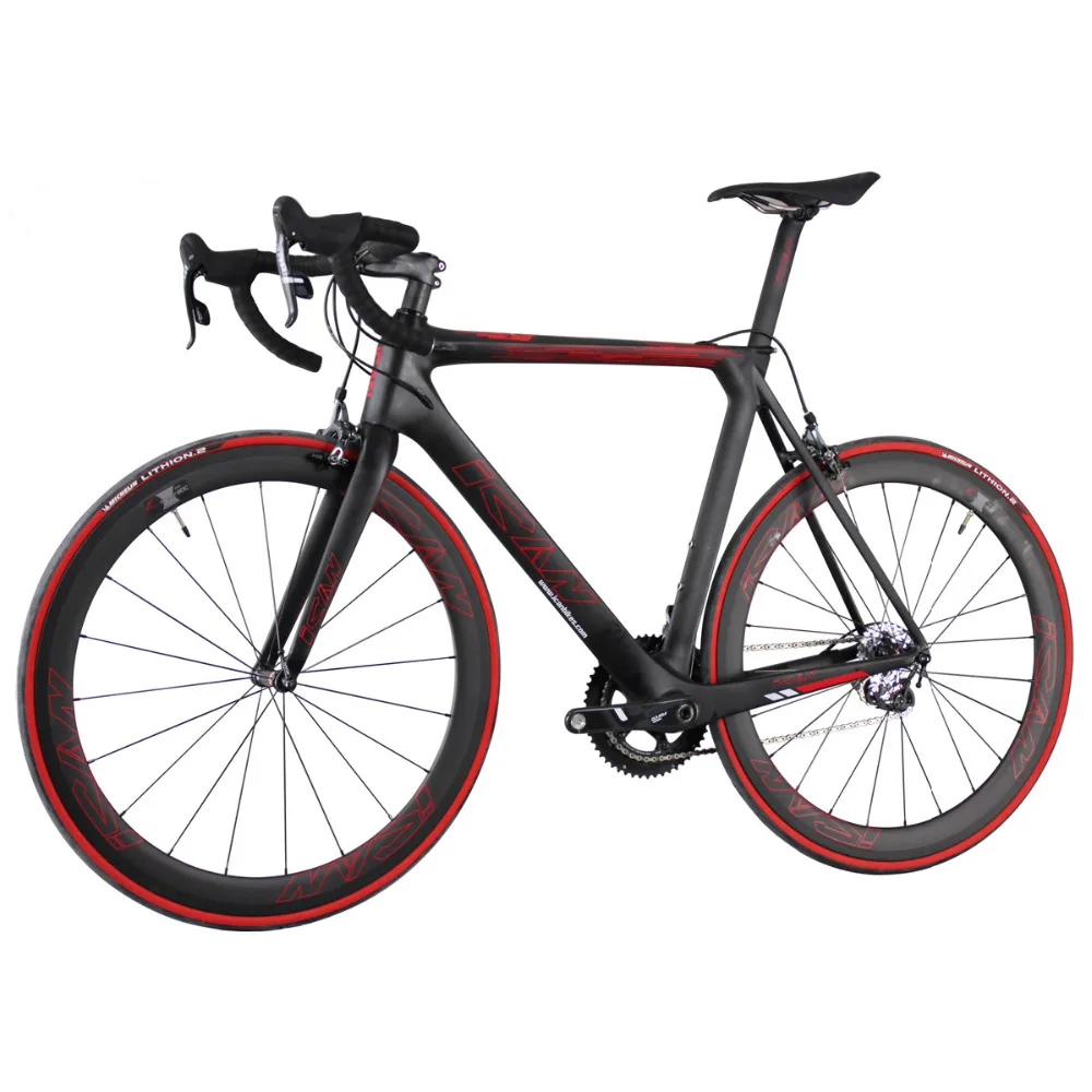 Новинка 2016 карбоновый Дорожный полный велосипед с force groupsets UD матовый отделкой