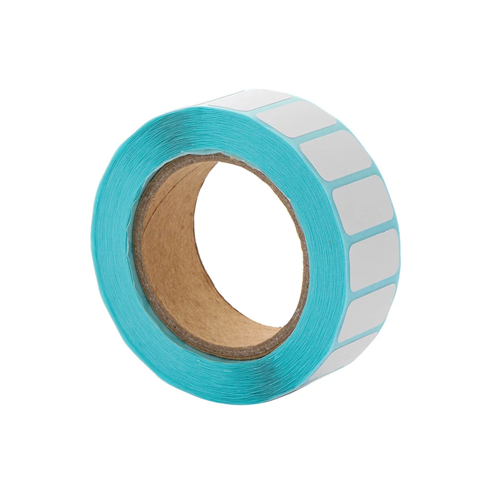 20x10mm 1000 шт./рулон белый клейкий Бумага Термальность клеящаяся бумага для этикеток цена супермаркета пустой прямая печать ярлыков Водонепроницаемый Стикеры s - Цвет: 20x10mm