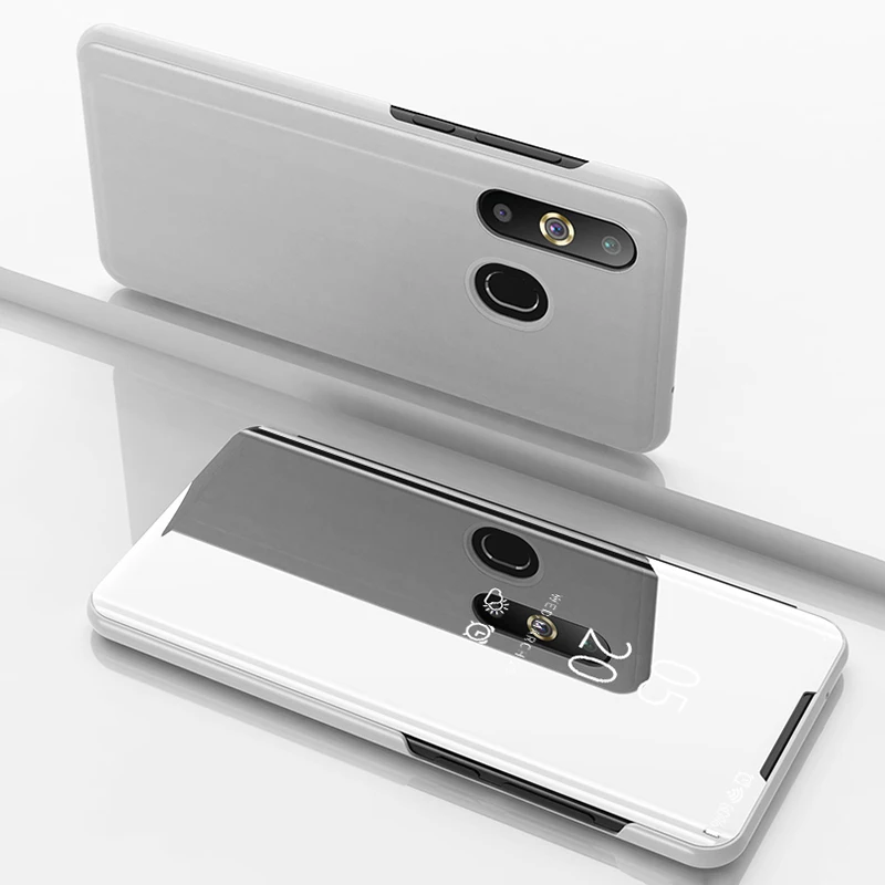 AKABEILA умный зеркальный флип-чехол для телефона samsung Galaxy A30 чехол Прозрачный чехол для samsung A40 A60 A70 A20 чехлы
