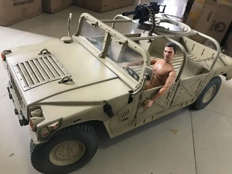 Для сбора 1/6 Литье песка Цвет картина Hummer военный грузовик автомобиль модель для
