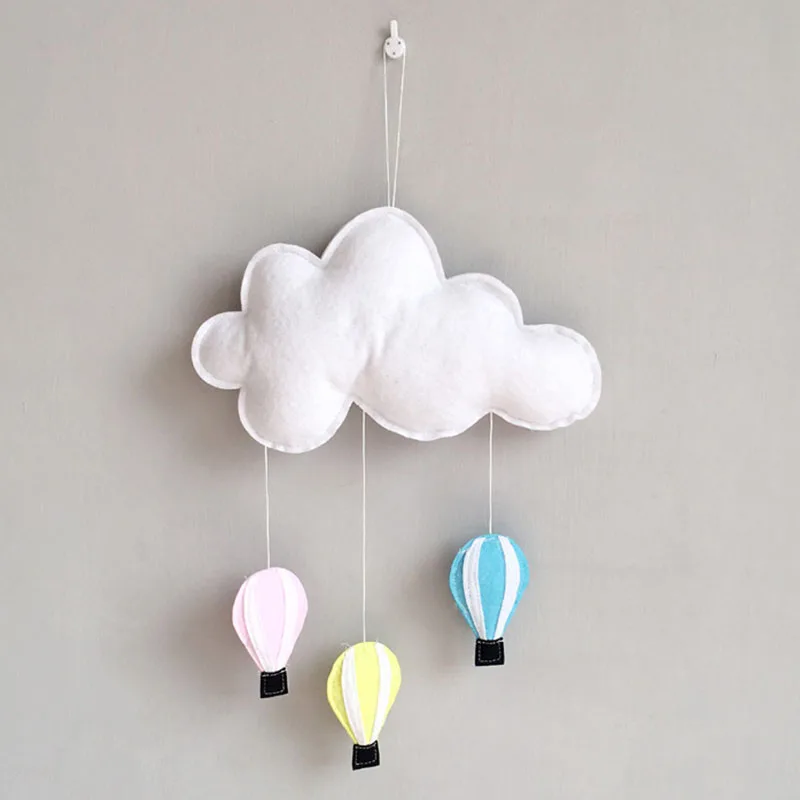 

Baby Room Decor Children Cushion Clouds Raining Drop Design Wall Tent Hanging Photography Props Cushion Decoration Baby Pillow