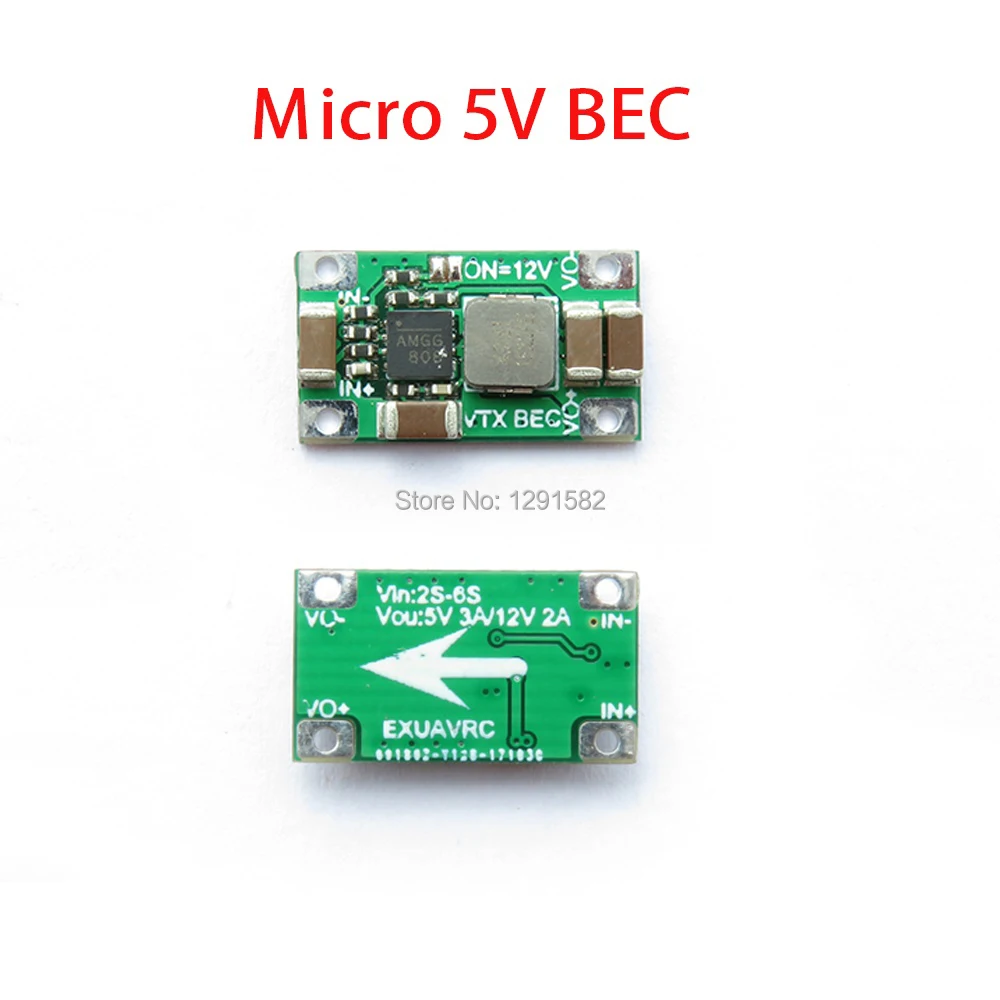 Micro 5V 3A / 12V 2A BEC UBEC Mini 2 6S для квадрокоптера RC Drone|bec ubec|bec 12vbec 5v |