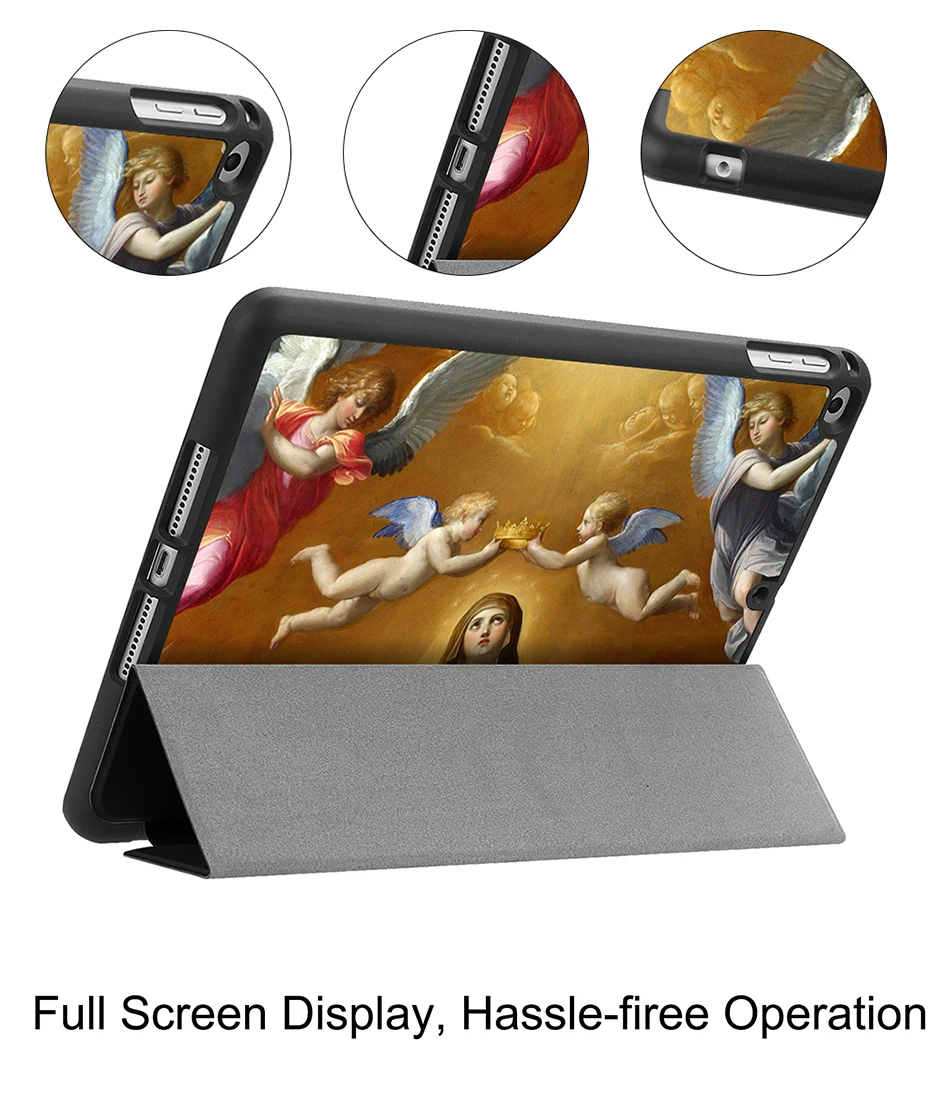 Чехол MTT для iPad 9,7 дюймов с карандашом, мягкий чехол из искусственной кожи, флип-чехол для планшета для iPad Air 1 2, чехол с функцией автоматического сна/пробуждения