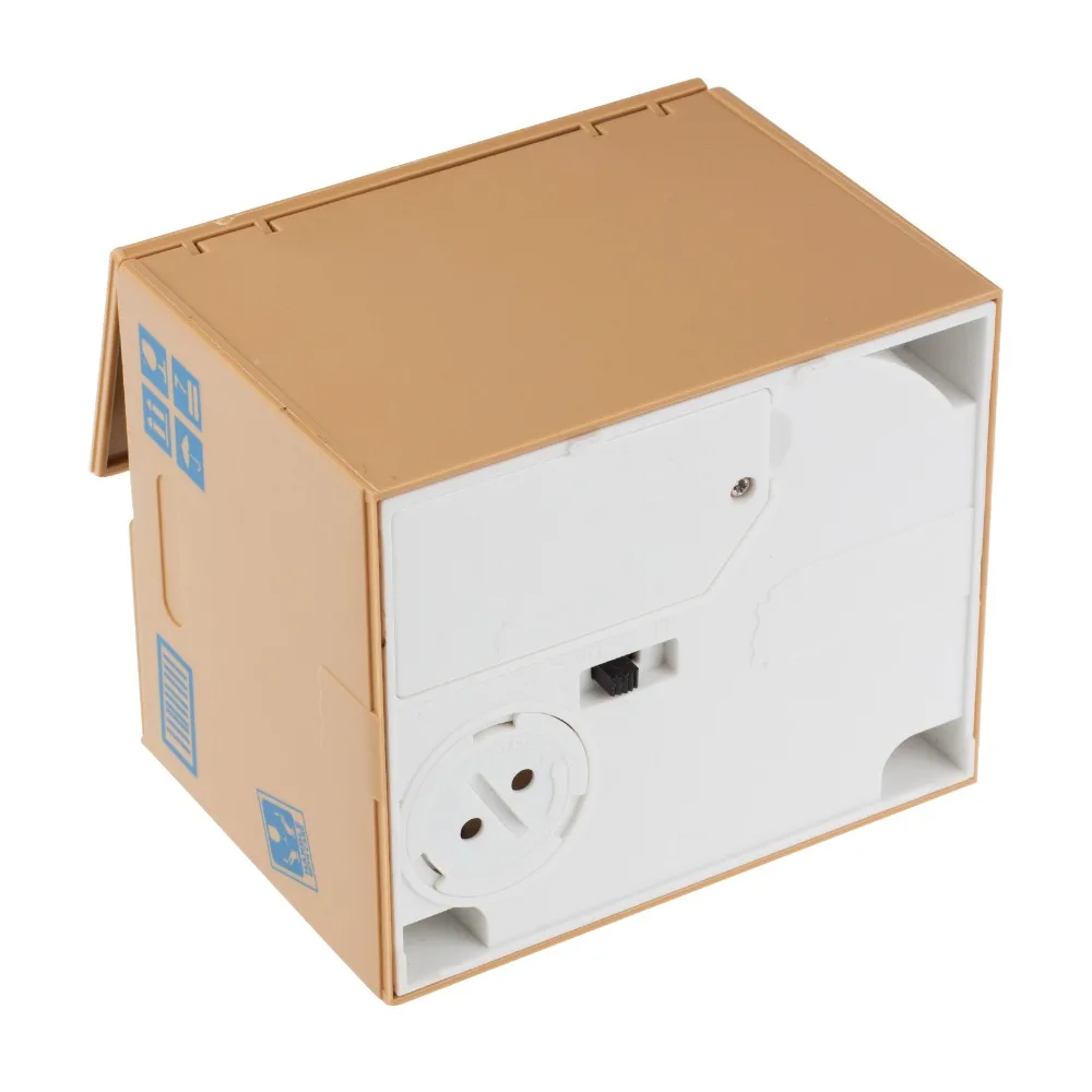 Новинка автоматическая Копилка-палантин для монет панда желтая белая Серая