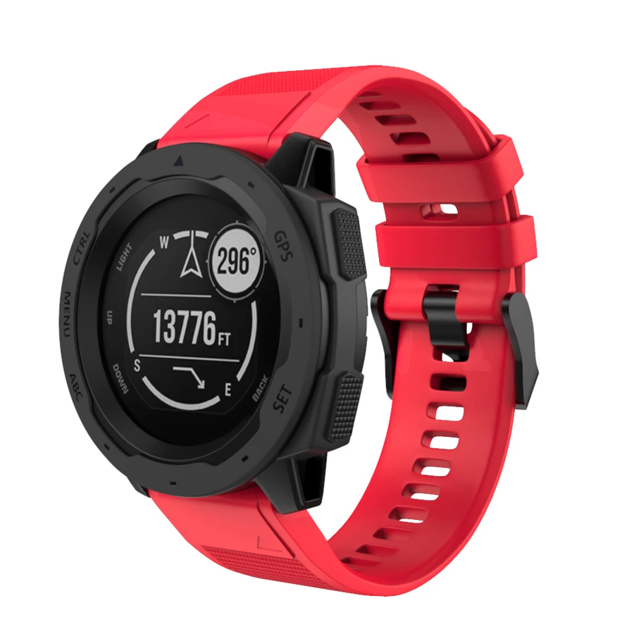 26 мм 22 мм быстросъемный силиконовый ремешок для Fenix 5X Fenix3 3HR Fenix 5 5X Plus для Garmin Instinct Watch быстросъемный ремешок для часов