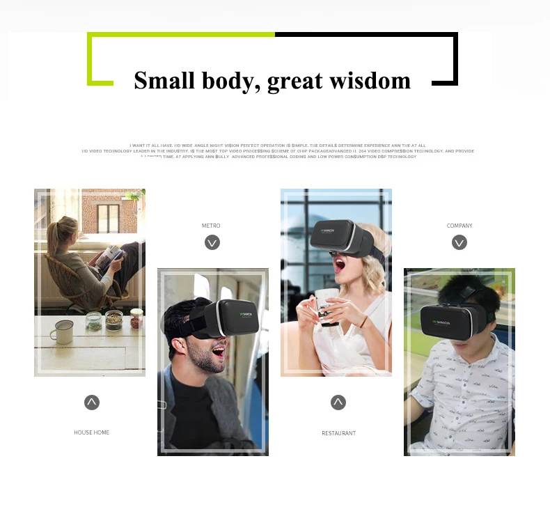 Новая виртуальная реальность VR BOX V 3D стекло es для 4,7 до 6,0 дюймов смартфон стекло для iphone6 7 8 для samsung Galaxy S9 3D видео
