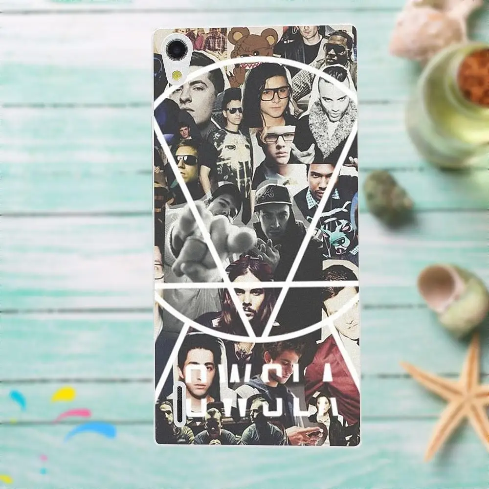 Стильный чехол для мобильного телефона с рисунком Skrillex Band Samsung Galaxy A3 A5 A7 J1 J2 J3 J5 J7