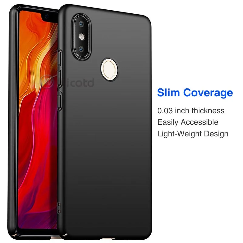 Чехол для Xiaomi mi 8se 6 5S 4 4c Note 2 5C Чехол mi 5S plus тонкий ПК гладкая кожа матовый чехол для телефона для Xio mi x mi X2S задняя крышка