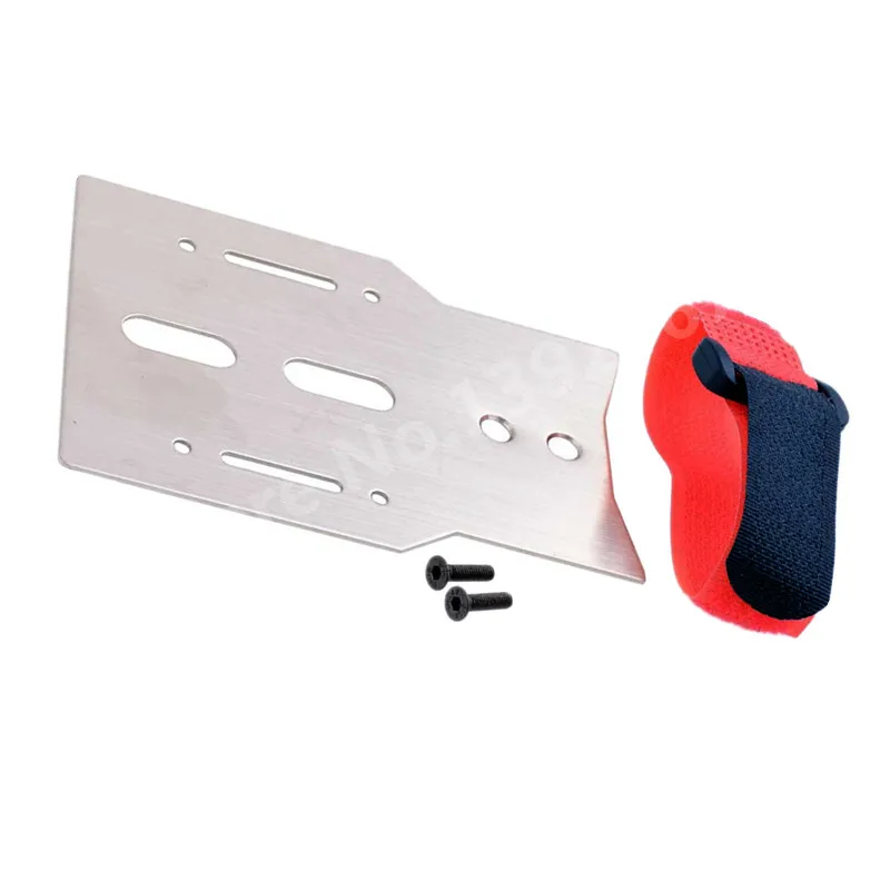 

1/10 RC Cars TRX-4 TRX4 Metal Battery Holder Expansion Plate Mount ESC Relocation Plate Expanding Board RC Crawler Car