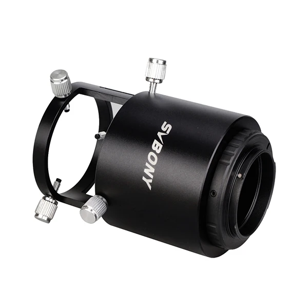 Nikon Adapter Ring Зрительная труба адаптер для камеры расширяемая конструкция с двумя трубками подходит для Телескопа внешний диаметр окуляра 49 мм до 58 мм для SV46 - Цвет: Nikon Adapter Ring