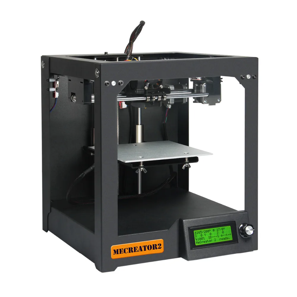 Geeetech 3D настольный принтер MeCreator 2 DIY сборка машина комплект с светодиодный 110В/220В