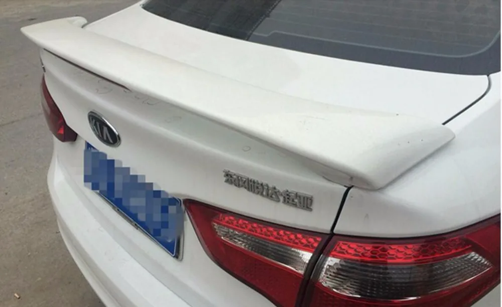 Неокрашенный задний спойлер Osmrk из АБС пластика для kia k2 rio 2011 2016|spoiler for kia|rear spoilerrear