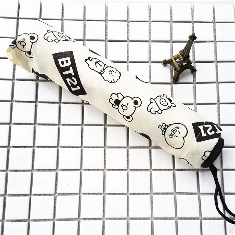 New Kpop Fashion harajuku BTS Bangtan boys GOT 7 WANNA ONE Jimin Suga Jungkook Umbrella | Женская одежда