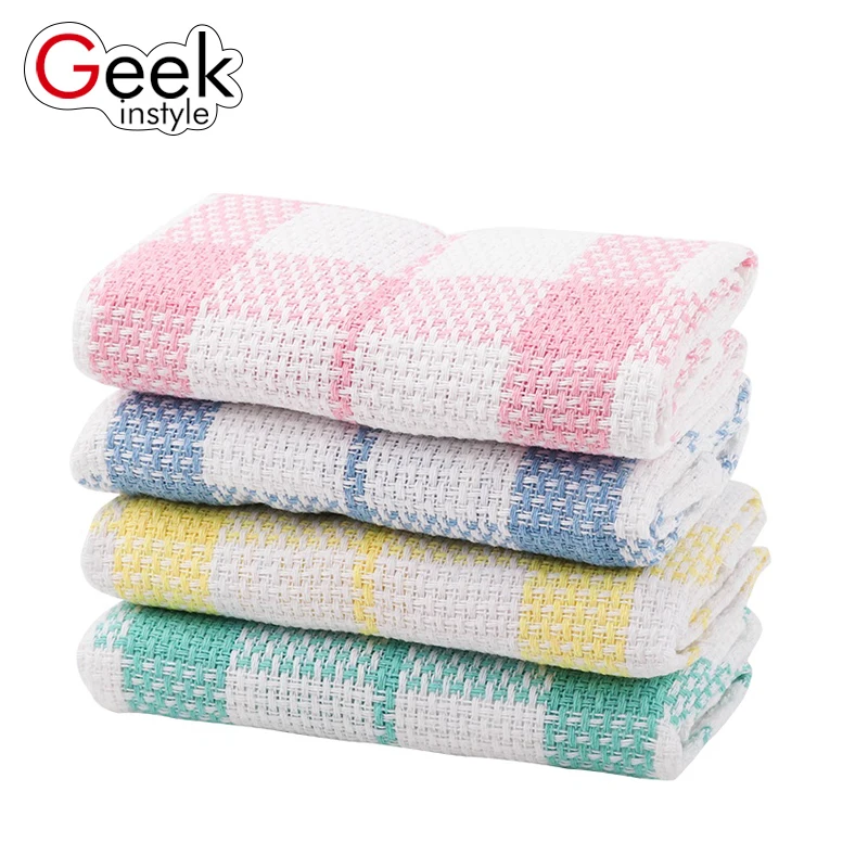 Geekinstyle 4 шт./лот супер абсорбент хлопок 36*36 см кухонная ткань для посуды с высоким
