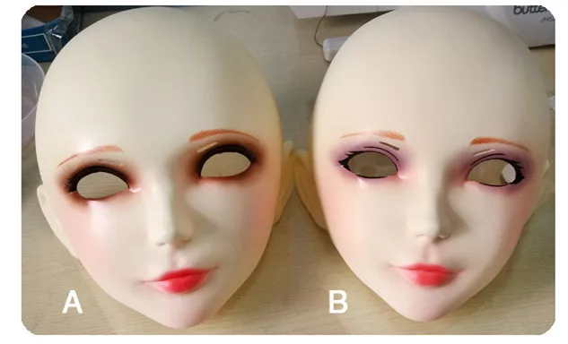 (DM014) Смола кигуруми BJD маска косплей японского аниме роль Лолита Реалистичная