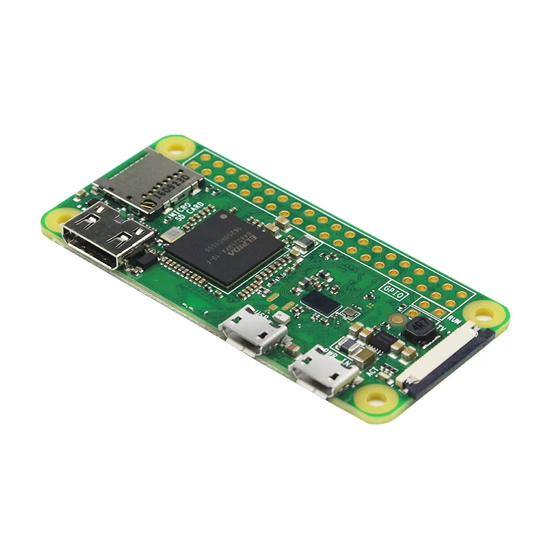 Raspberry Pi Zero W Плата со встроенным WiFi и Bluetooth 1G Hz cpu 512M ram поддержка Linux OS 1080P HD видео
