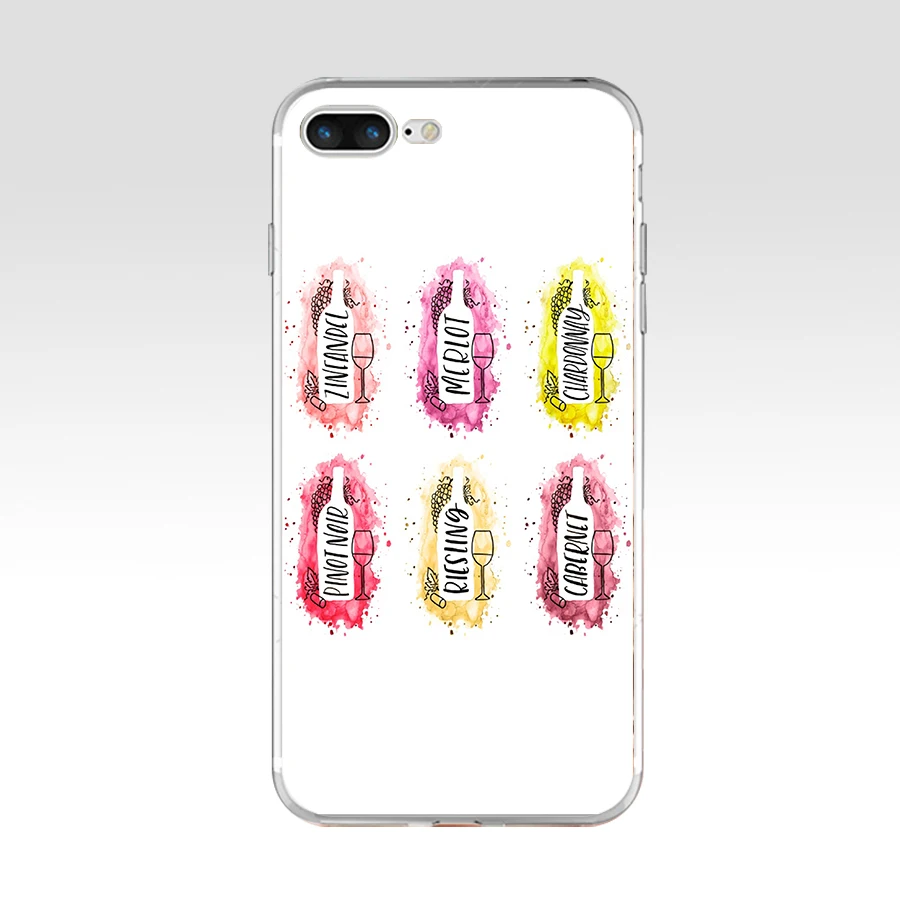 8 229AQ вино Избранное Мягкий ТПУ силиконовый чехол для Apple iPhone 6 6s 7 8 plus чехол - Цвет: 8
