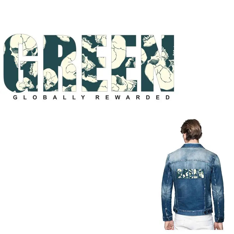 ONESAID моющиеся буквы железные нашивки для одежды креативные взрослые