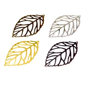 Бесплатная доставка, розничная продажа, 20 шт., филигранные металлические изделия для украшения, сделай сам 54x32mm