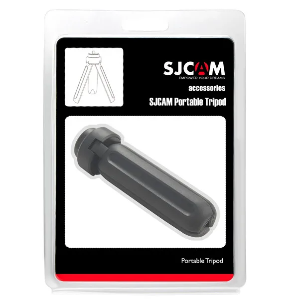 SJCAM Portable Tripod Hand Held Folding Monopod Self Stick for Sjcam SJ6 SJ7 Actioncamera Action Camera Accessories | Электроника