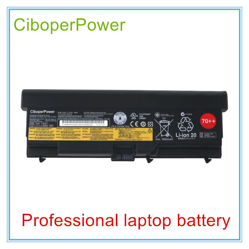 94WH Original Extended Battery For T430 W530 W510  T530 W520 SL410 T410 T420 L530 L430 45N1017 45N1016 9CELL