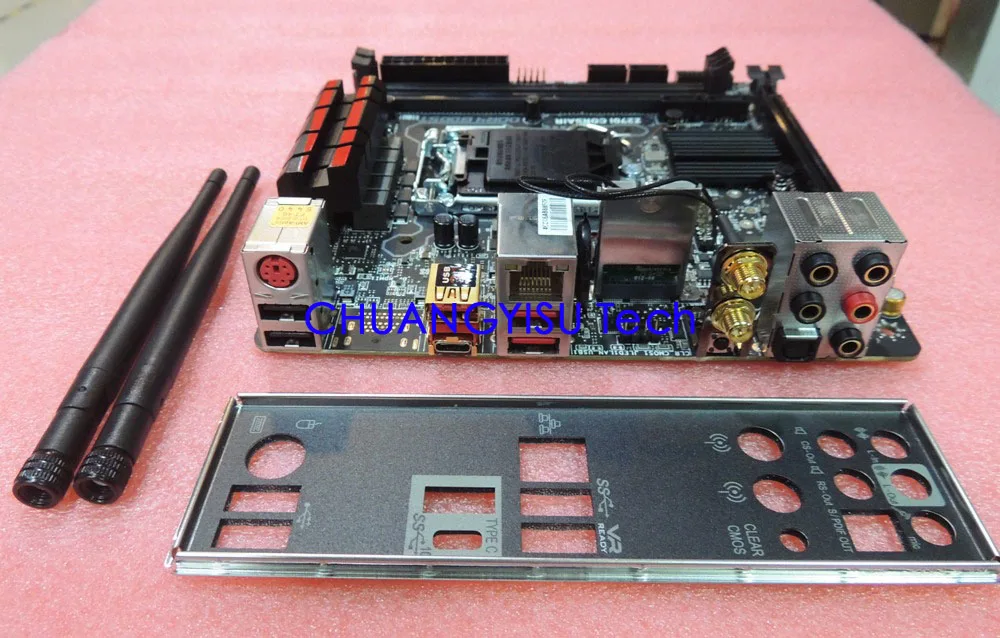 Бесплатная доставка CHUANGYISU Z270 ITX материнская плата для Z270I CORSAIR GAMING PRO CARBON AC socket 1151