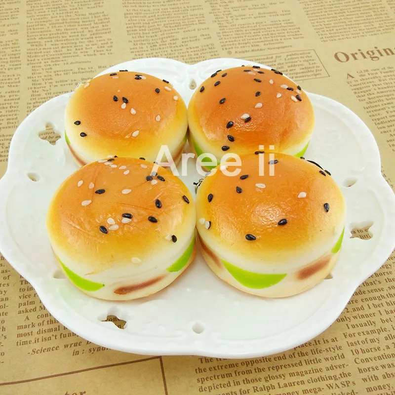 30 шт. мягкие кунжутные гамбургеры 5 см|food toy|simulation foodtoy food |