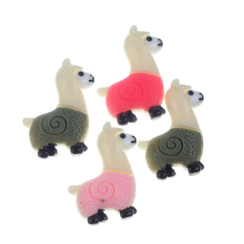 

20pcs Mixed Resin Horse Decoration Flatback Cabochon Embellishment For Scrapbook DIY Accessoris