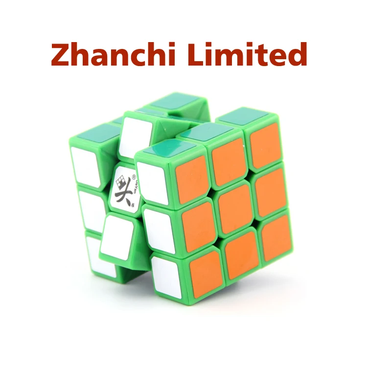 CubeXYZ DY zhanchi 5 7 см кубик оранжевый/желтый головоломка идея подарка для X'mas день