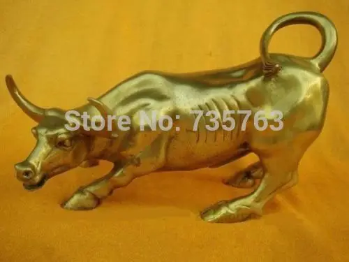 Xiuli 00696 настенная бронзовая свирепого Быка статуя быка 8 &quotL|bull bear statue|bull cufflinksstatue