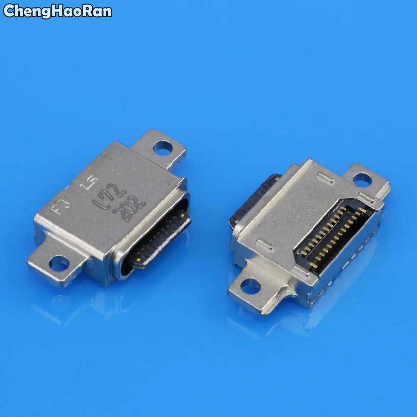 ChengHaoRan для Samsung Galaxy S8 G950 G950F & Plus G955 G955F Micro Mini USB разъем зарядки док станции гнездовой