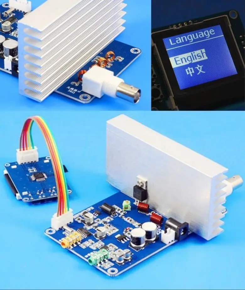 12V 15W PLL стерео FM передатчик 76 M 108 МГц цифровой LED радио Statio|statio| |